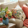Waverly 54" 100% Cotton Duck With Linen Look, Home Décor, Upholstery Fabric, Mudan Persimmon
