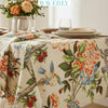 Waverly 54" 100% Cotton Duck With Linen Look, Home Décor, Upholstery Fabric, Mudan Persimmon