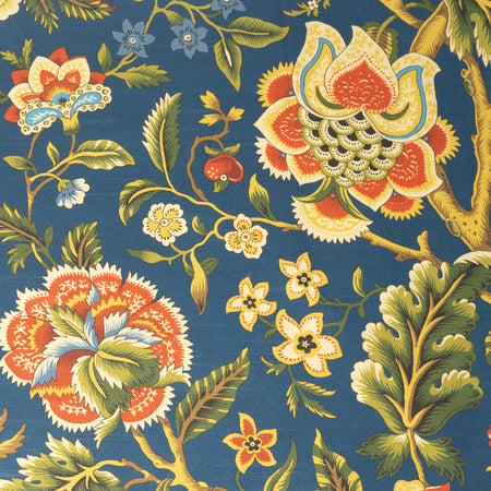 Tela «Jewel Imperial» de Waverly para decoración del hogar, de 60" de ancho, 100 % algodón estampado de primera calidad