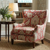 Waverly 100% Premium Printed Cotton, 54" Wide, Home Décor Upholstery Fabric, Garnet Castleford