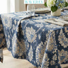 Waverly 100% Premium Printed Cotton, 54" Wide, Home Décor,  Upholstery Fabric, Indigo Castleford