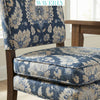 Waverly 100% Premium Printed Cotton, 54" Wide, Home Décor,  Upholstery Fabric, Indigo Castleford
