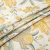 Waverly, 100 % algodón estampado de primera calidad, 54" de ancho, decoración del hogar, tela para tapicería, «Blonde Fiji Flora»
