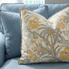 Waverly, 100 % algodón estampado de primera calidad, 54" de ancho, decoración del hogar, tela para tapicería, «Blonde Fiji Flora»