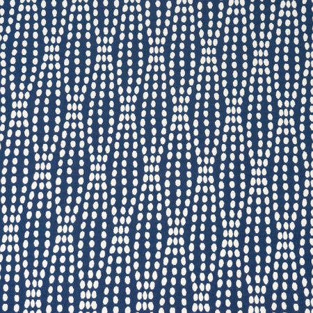 Waverly 54"/55" Wide, 70% Cotton 30% Polyester Navy Strands Home Décor Fabric