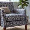 Waverly 54"/55" Wide, 70% Cotton 30% Polyester Navy Strands Home Décor Fabric