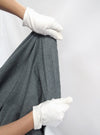 Heather Charcoal Heavy Interlock Poly Cotton Fabric.