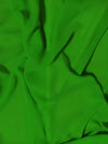 Tela de gasa Hi-Multi lisa para vestidos / Verde Kelly