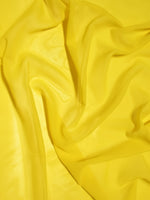 Tela de gasa Hi-Multi lisa para vestidos / Amarilla / Se vende por yardas