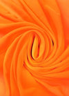 Tela de gasa Hi-Multi lisa para vestidos / Naranja neón