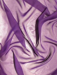 Tela de gasa Hi-Multi lisa para vestidos / Morada / Se vende por yardas