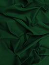 Ponte De Roma Jersey Knit Spandex Fabric / Black / Sold By The Yard