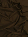 Ponte De Roma Jersey Knit Spandex Fabric / Black / Sold By The Yard