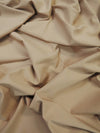 Ponte De Roma Jersey Knit Spandex Fabric / Black / Sold By The Yard