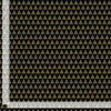 Árboles alineados sobre fondo negro. 100 % algodón. Precio por yarda.