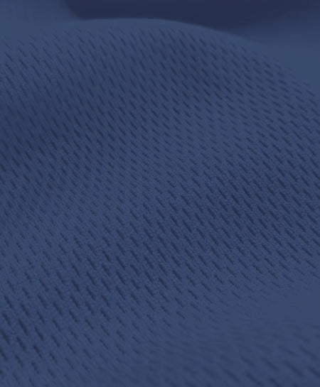 Heavy Sports Mesh Activewear Jersey Fabric / Navy Blue / Sold by The Yard