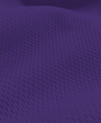 Tejido de jersey deportivo de malla gruesa / Morado / Se vende por yardas