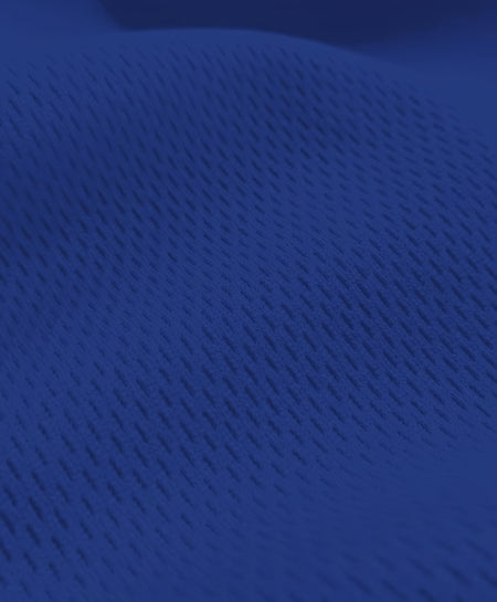 Heavy Sports Mesh Activewear Jersey Fabric / Royal Blue / Sold by The Yard