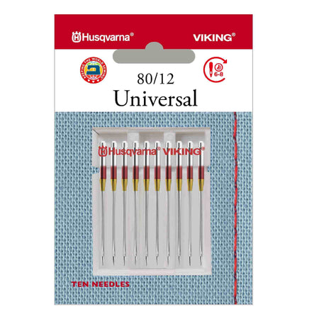 HUSQVARNA® VIKING® Universal Needles Size 80/12 10-Pack