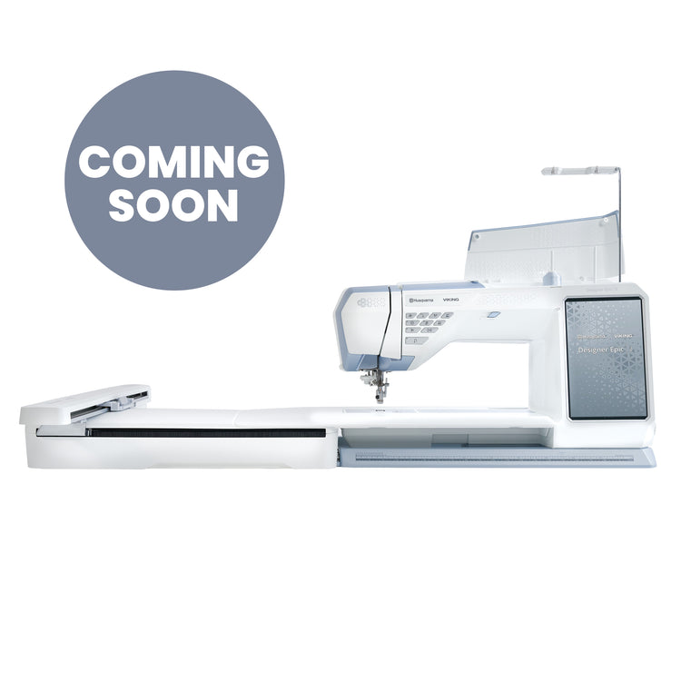 HUSQVARNA® VIKING® DESIGNER EPIC™ 3 Sewing & Embroidery Machine Nordic Frost