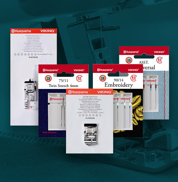 Overlock Needles Size 90/14 5-Pack | Husqvarna® Viking®