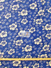 Flower Hawaiian Blue Fleece Fabric