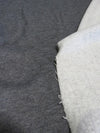 Sweatshirt & Apparel Polar Fleece Fabric / Charcoal / Sold By The Yard||color:Charcoal