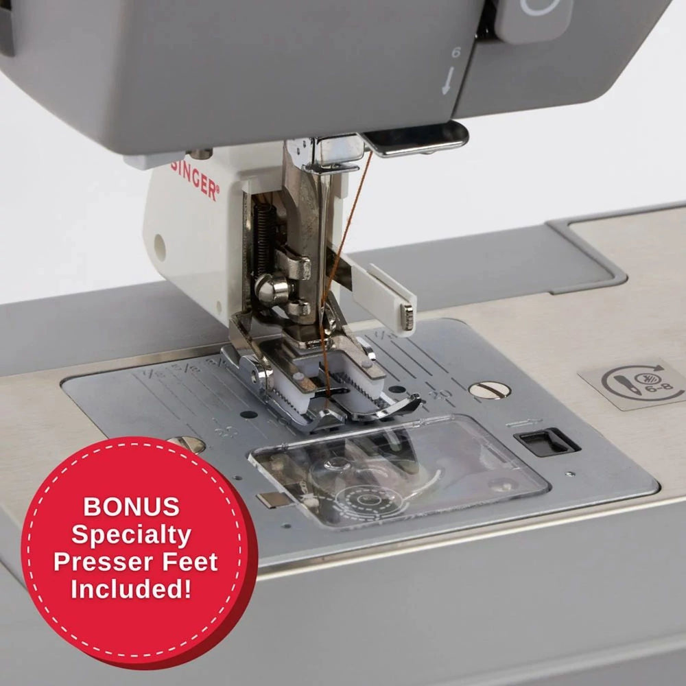 Singer Heavy Duty 4452 Electric Sewing Machine - Gray