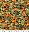 Pumpkins and Gourds Realistic 100% Cotton Fabric Price per Yard