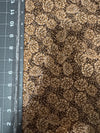 Packed Pinecones with Metallic Accents 100% Cotton Price per Yard
