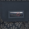 Maleta plegable con ruedas para máquina de coser Everything Mary Flat Top XL de 4 ruedas, color beige con estampado floral