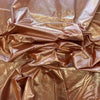 Metallic Dupioni Faux Silk Fabric||color:Rust