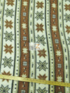 Native Tribal Stars Fleece Fabric