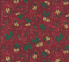Christmas Jingle Bells on Red 100% Cotton Price per yard