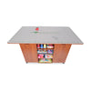 Mesa de corte Kookaburra de teca