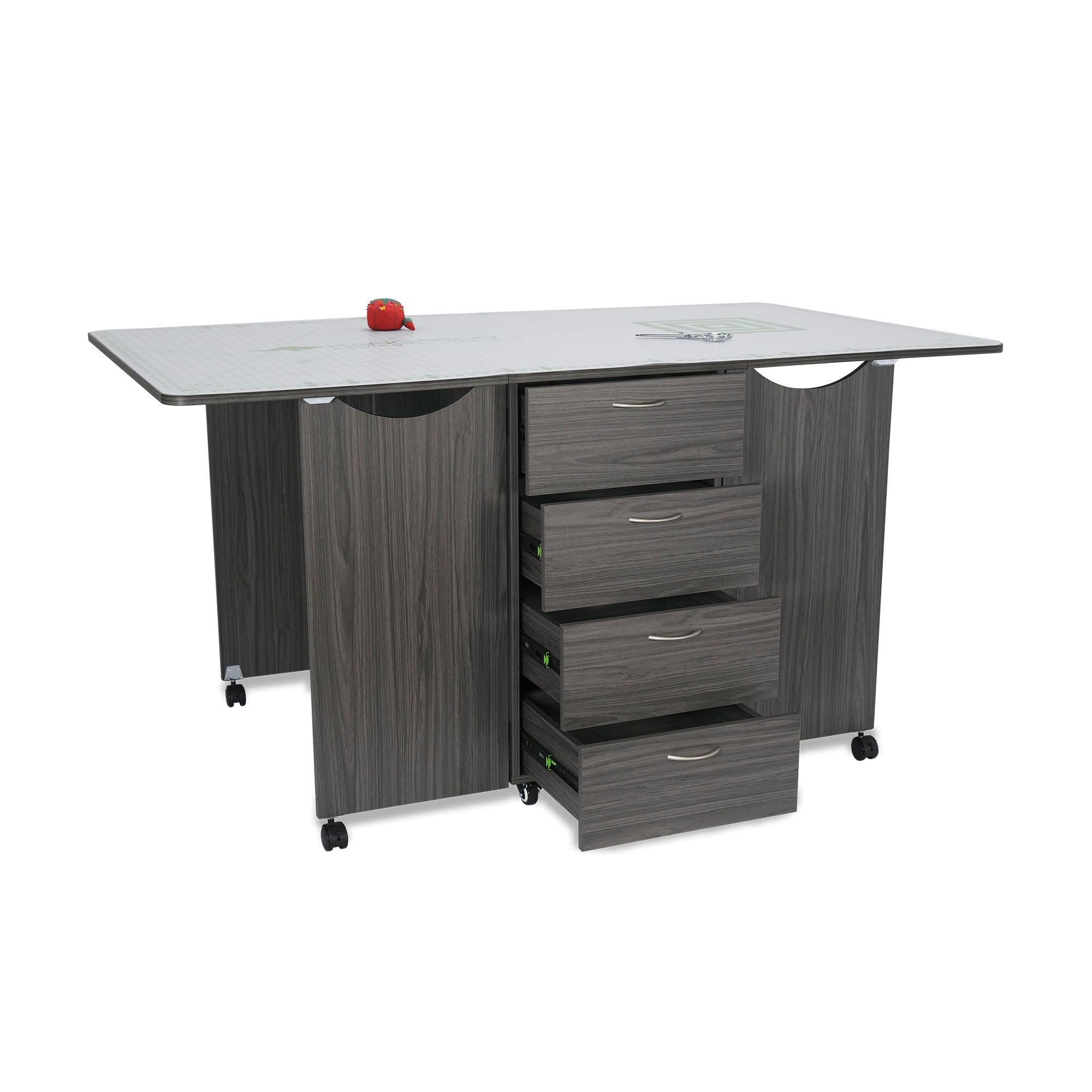 K★★136  LOOZER SMARTTABLE STB90 Kookaburra Cutting Table Gray | SINGER®
