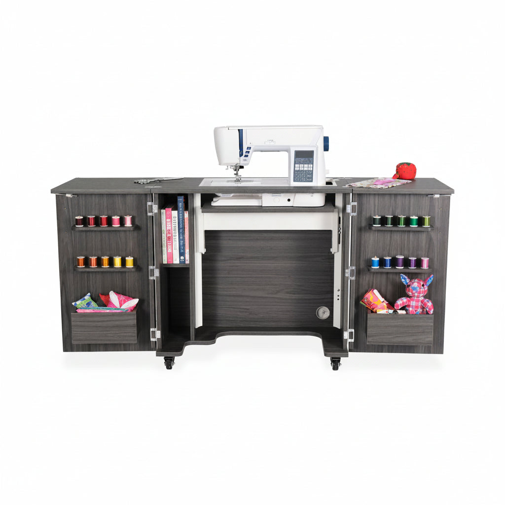 Bandicoot Sewing Cabinet Gray | SINGER®
