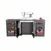 Mueble de costura Bandicoot, color gris