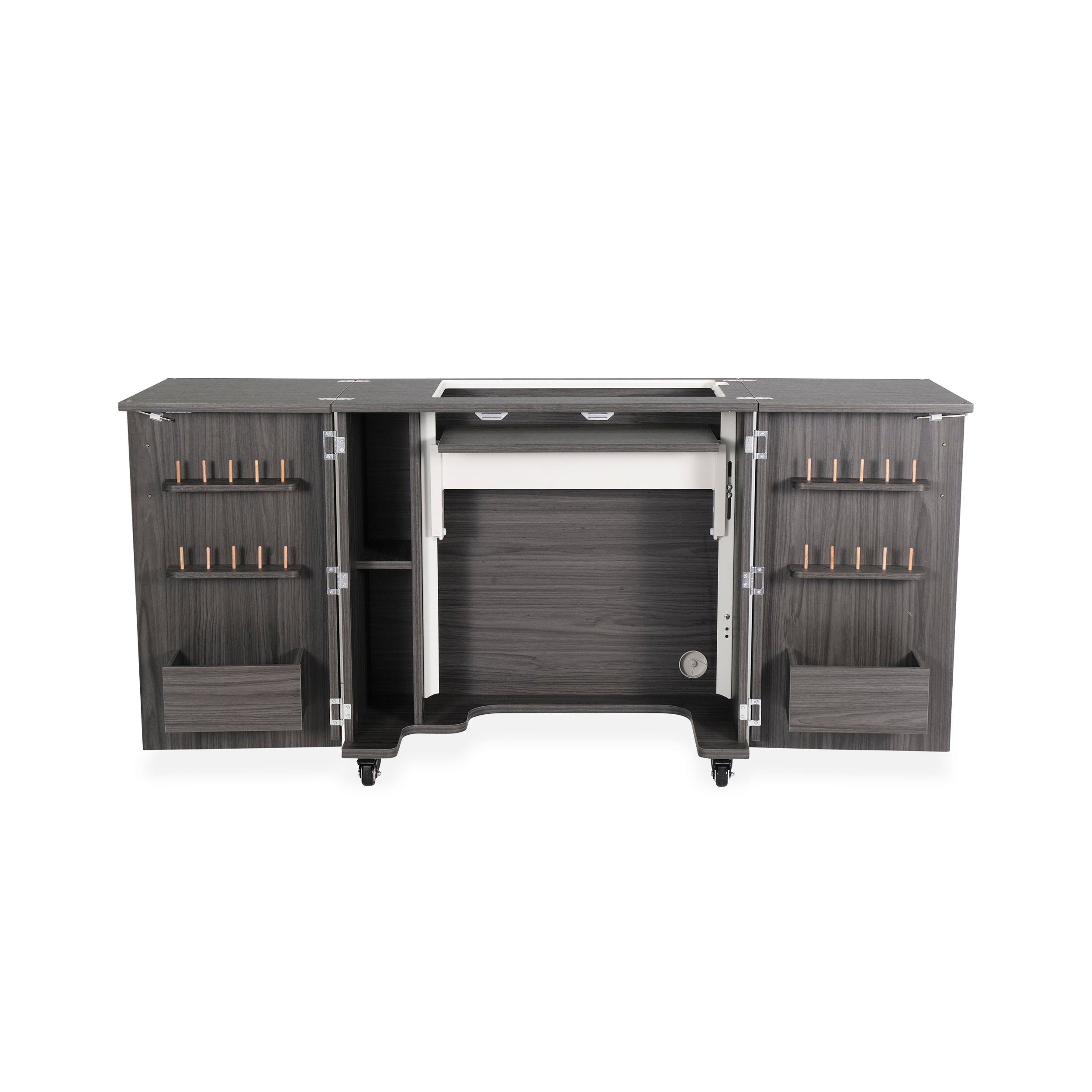 Bandicoot Sewing Cabinet Gray | SINGER®
