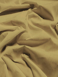 Tejido liso de poliéster y algodón, ancho 147 cm/152 cm / color caqui / se vende por metros
