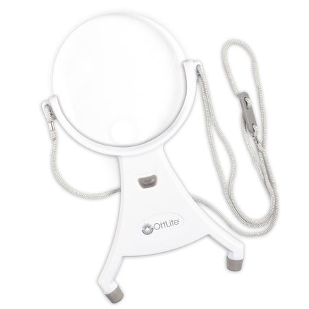 OttLite 4-Inch Hands-Free LED Magnifier