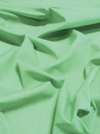 Tejido liso de poliéster y algodón, ancho 147 cm/152 cm / Color menta / Se vende por metros