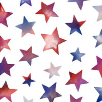Multi Star Hues Digital Cuddle Spangled Fabric per yard