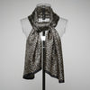 Stitch & Sparkle 100% Polyester, 57" Wide Charmeuse, Holiday Leopard, Cut By Yard