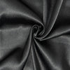 Stitch & Sparkle, 100 % poliéster, charmeuse de 57" de ancho, negro liso, se vende por yardas