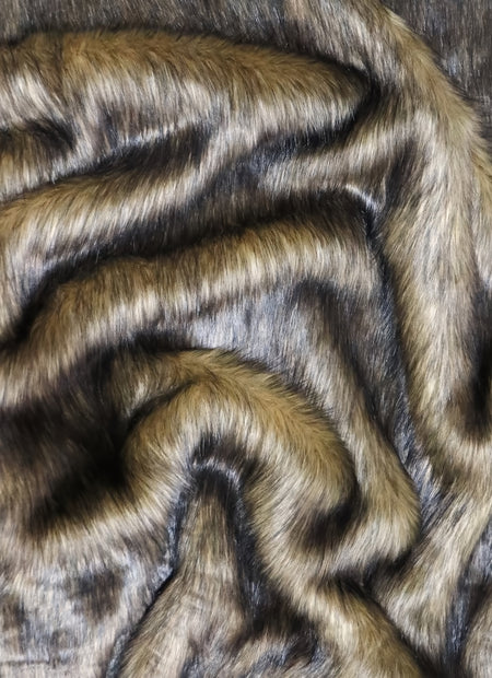 Rocky Wolf Animal Coat Costume Faux Fur Fabric / Sold By The Yard||color:Rocky Wolf