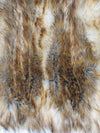 Texas Coyote Animal Faux Fur / Sold By The Yard