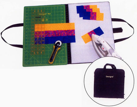 Alfombrilla de corte y zona de planchado plegable grande Omnigrid, 30,5 cm x 45,7 cm