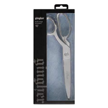 Tijeras curvas con filo de cuchillo Gingher de 10 pulgadas