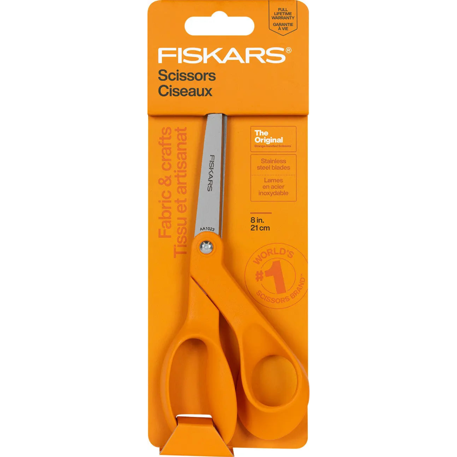 Fiskars All Purpose Bent Right Handed Scissor 8in | SINGER®